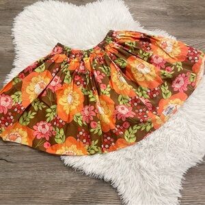 Boutique Floral Twirly Skirt Girls 10
